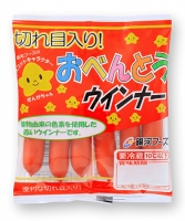 切れ目入りおべんとうウインナー58g 画像