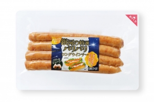 銀河の特選パリパリあらびきロングウインナー108g